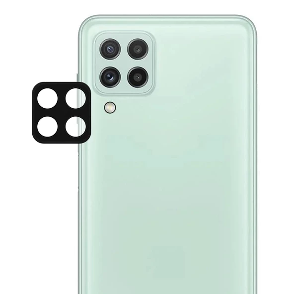 Samsung Galaxy A22 / M22 / M32 Kamera Lens Koruyucu 3D Cam ürün görseli 1