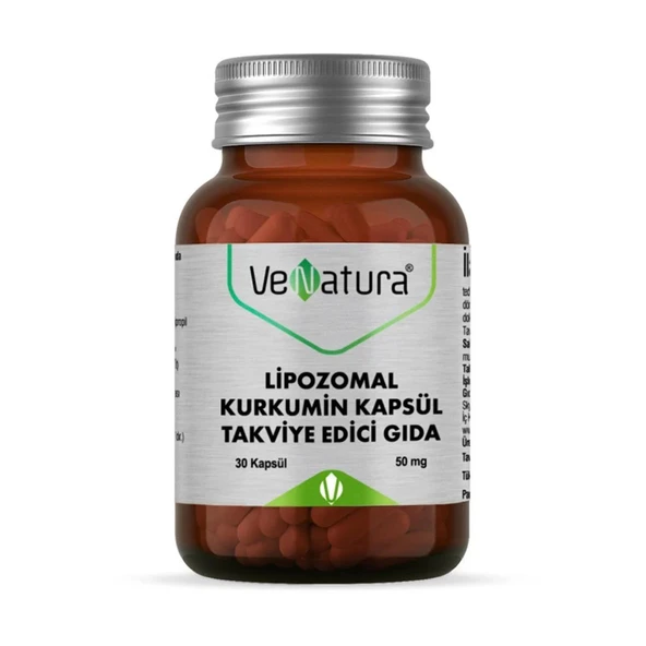 VeNatura Lipozomal Kurkumin 30 Kapsül ürün görseli 1