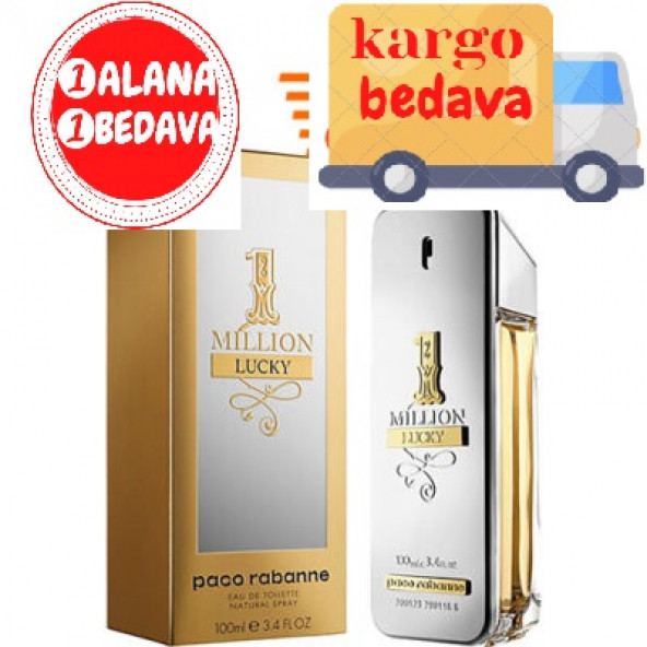 PTTAVM: Paco Rabanne 1 Million Lucky EDT 100 ml Erkek Parfüm