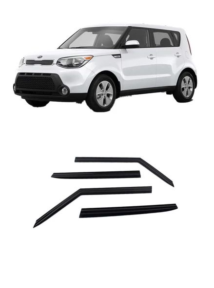 Kia Soul 2013-2018 Arası Cam Rüzgarlık OEM (Made in Korea) ürün görseli 1