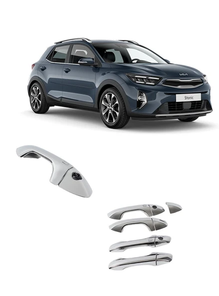 Kia Stonic 2017 ve Sonrası Kapı Kolu ABS Kromu OEM (Made in Korea) ürün görseli 1
