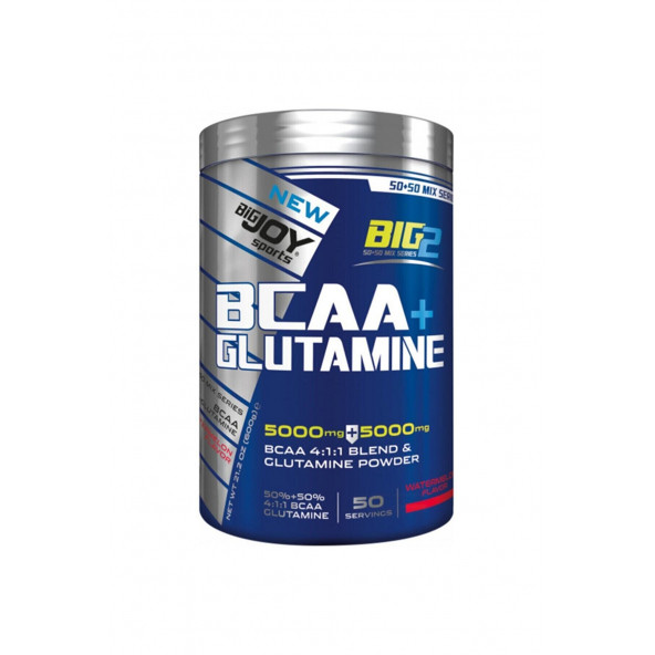 Bigjoy Big2 Bcaa + Glutamine 50 SERVİS 600 Gr Amino Acit Karpuz Aroma ürün görseli 1