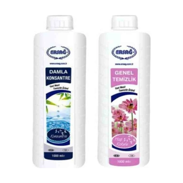 Ersağ Genel Temizlik + Damla Konsantre 1000 ml ürün görseli 1