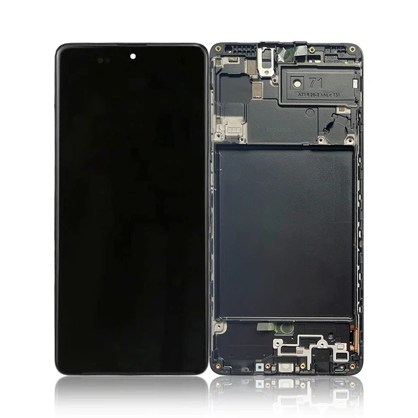 Samsung Uyumlu A715 A71 Lcd Dokunmatik Ekran Oled Çıtalı Büyük İnç ürün görseli 1