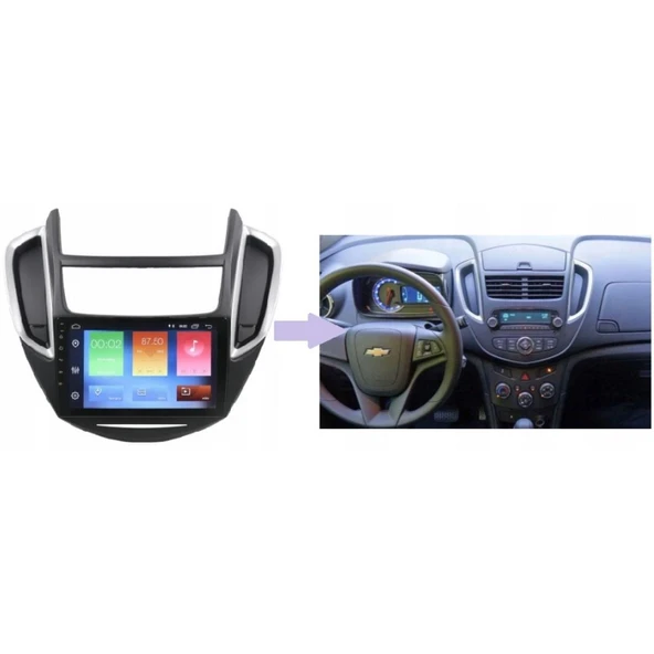 Chevrolet Trax Android Multimedya Sistemi 4-64 Cadence (2013-2014) ürün görseli 1