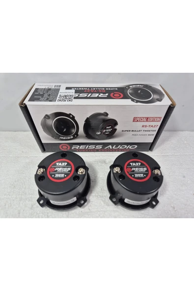 PTTAVM: Reiss Dome Tweeter 8cm – 100w 50RMS - RS-TA27 8cm Dome Tiz