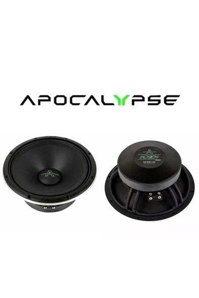 APOCALYPSE Ap-M81AC Çifti 600W Rms 20cm Spl Oto Midrange Hoparlör Arnold Serisi ürün görseli 1
