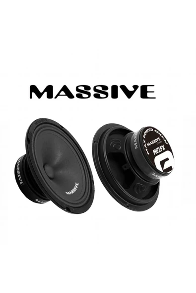 Massive Ms-m82fx 20 Cm Oto Midrange Hoparlör Deprem Serisi Çifti 800w-300w Rms Aksar ürün görseli 1