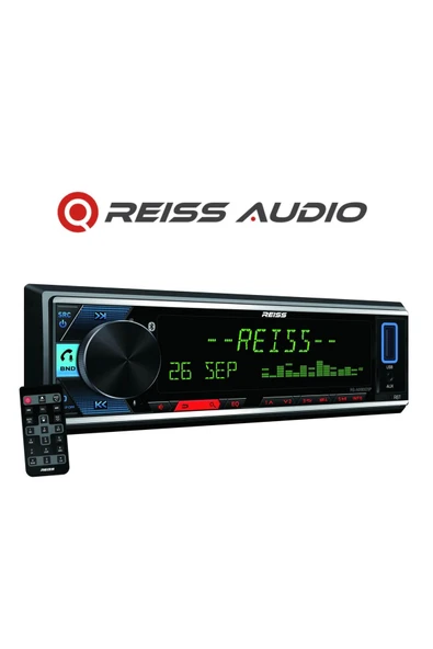 Reiss Audio Rs-mx88dsp dsp işlemcili 4amfi Çıkışlı Profesyonel Oto Teyp rgb Bluetooth-Usb ürün görseli 1