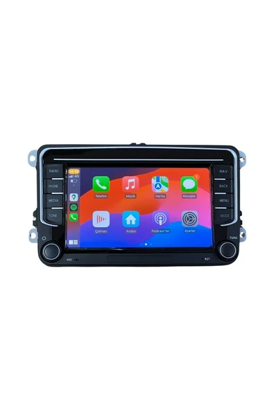 Carnavi VOLKWAGEN GOLF 5-6 UYUMLU CARPLAY 7İNÇ TUŞLU MODEL 4 GB RAM 64 GB HAFIZA ANDROİD 13.0 MULTİMEDYA ürün görseli 1