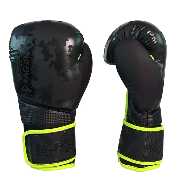 DragonDo 30130-P Camo II Boks Eldiveni Kamuflaj Desenli Kick Boks Muaythai Eldiveni ürün görseli 1