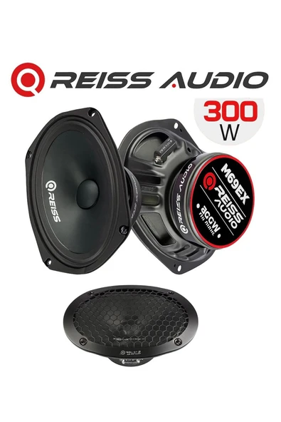 PTTAVM: Reiss Audio Rs-M69EX Excellence serisi Oval 6x9 Çifti 600W