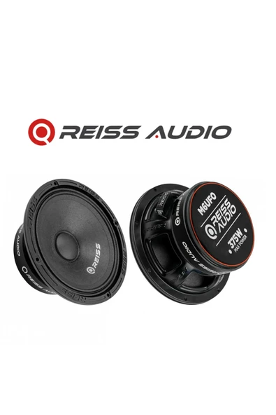 Reiss Rs-m6ufo En Iyisini Isteyenlere Çifti 750wat-300w Rms Metal Kapaklı 16 Cm Oto Midrange Hoparlör Aksr ürün görseli 1