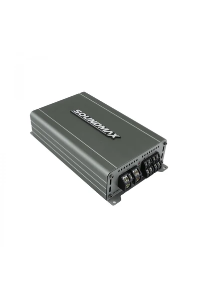 Soundmax SX-LM4125.4D-4X125W RMS PROFESYONEL YER KAPLAMAYAN CLASS D OTO ANFİ ürün görseli 1