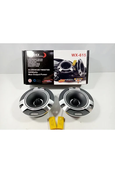 wondex Dome Tweeter 10cm – 500w 10cm Dome Tweeter – Tiz 10cm ürün görseli 1