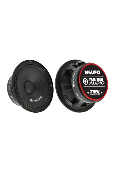 Reiss Rs-m6ufo 16cm Oto Midrange Hoparlör Çifti 750wat-300w Rms Iki Adet Özel Seri Kapaklı ürün görseli 1