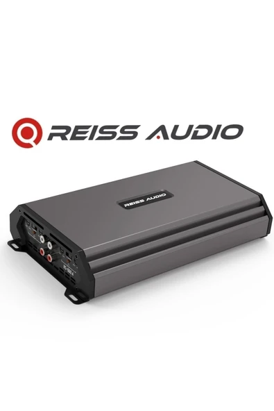 Reiss Audio Rs-kl60.4 Ab Class 4kanal Fanlı Oto Amfi 4ohm 4x60w Rms-2ohm 4x85w Rms Anfi Aksar ürün görseli 1