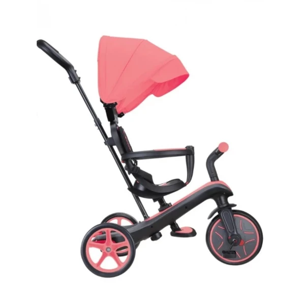 Globber Explorer 4in1 Trike Bisiklet Pembe - Resim 3