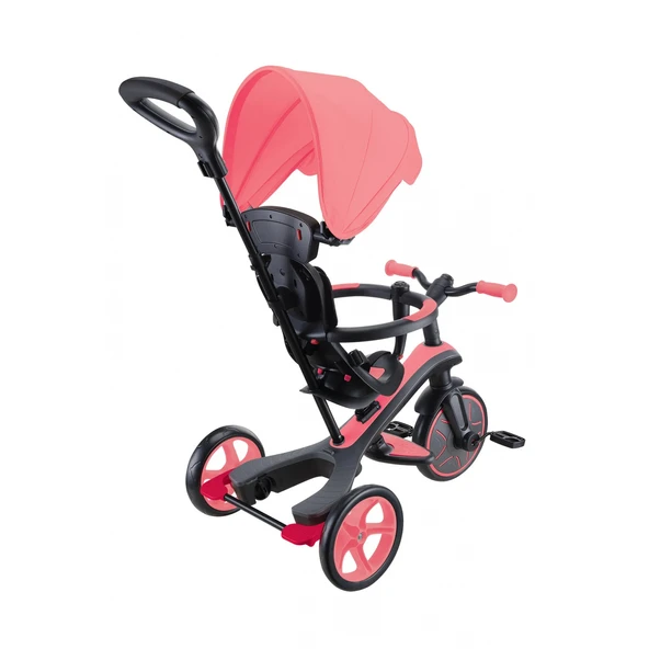 Globber Explorer 4in1 Trike Bisiklet Pembe - Resim 8