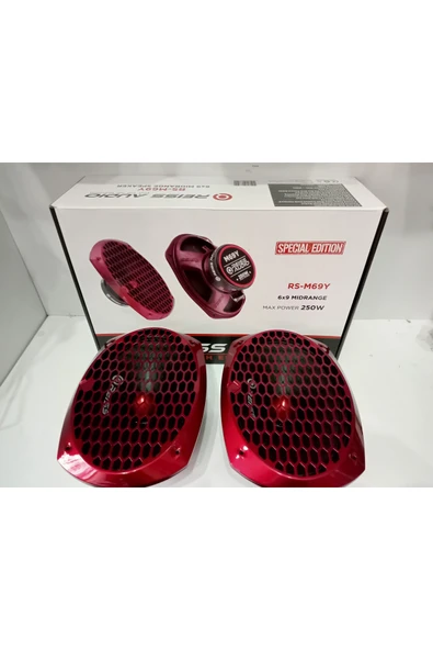 Reiss Oval Midrange Hoparlör - 250w 100rms Kayık Midrange ürün görseli 1