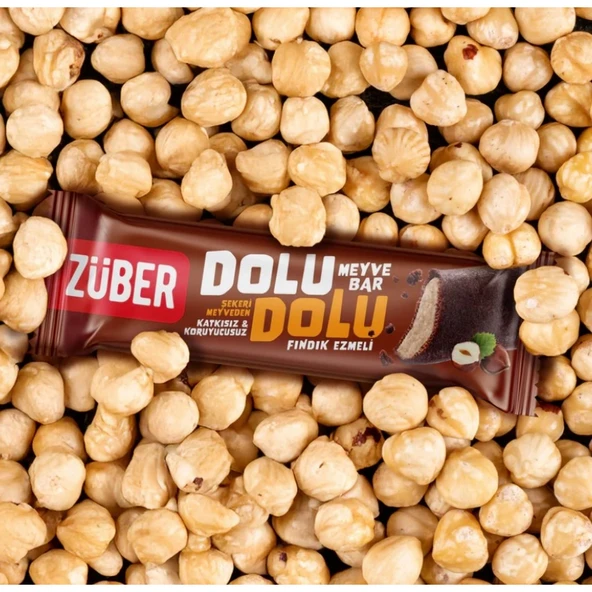 Züber Dolu Dolu Fındık Ezme Meyve Bar 30 Gr ürün görseli 1