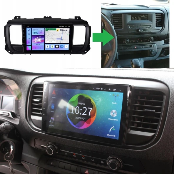 Citroen Jumpy Android Multimedya Sistemi 4-64 Cadence (2017-2024) ürün görseli 1