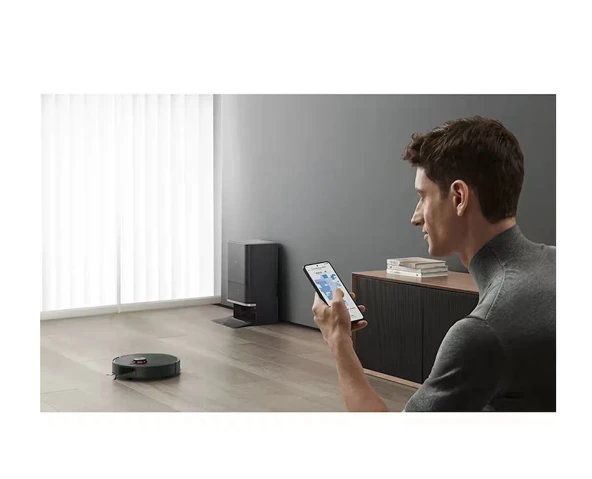 Xiaomi Robot Vacuum X20 Max Robot Süpürge Siyah - Resim 5