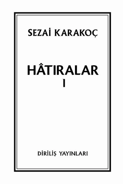 Hatıralar I ürün görseli 1