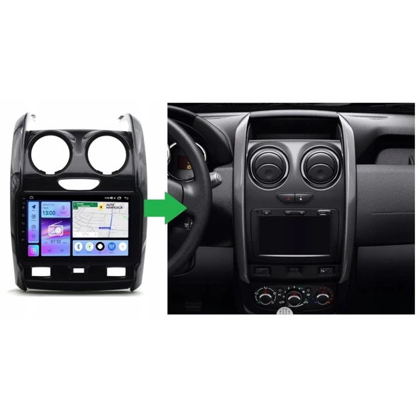Dacia Duster Android Multimedya Sistemi 4-64 Cadence (2013-2017) ürün görseli 1