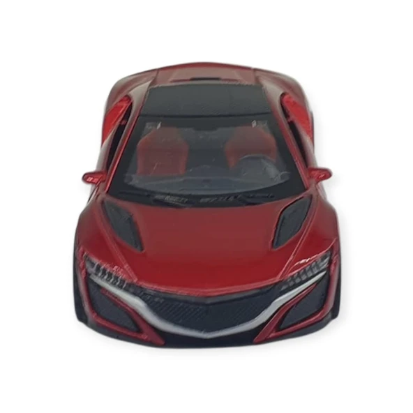 Çek Bırak Araba Metal - 3691C - Kırmızı - Resim 3