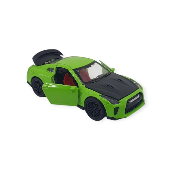 Çek Bırak Araba Metal - 3611C - Yeşil - Resim 2