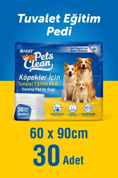 Pets Clean Tuvalet Eğitim Çiş Pedi 30Lu - Resim 3