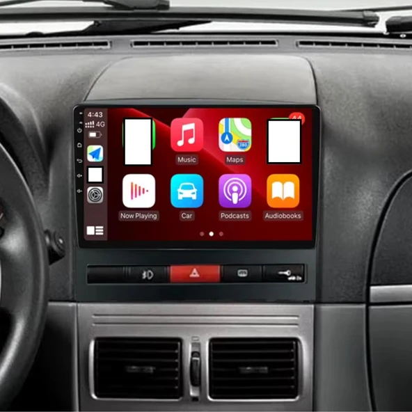 Fiat Albea Android Multimedya Sistemi 4-64 Cadence (2005-2012)+360 KAMERA HEDİYE ürün görseli 1