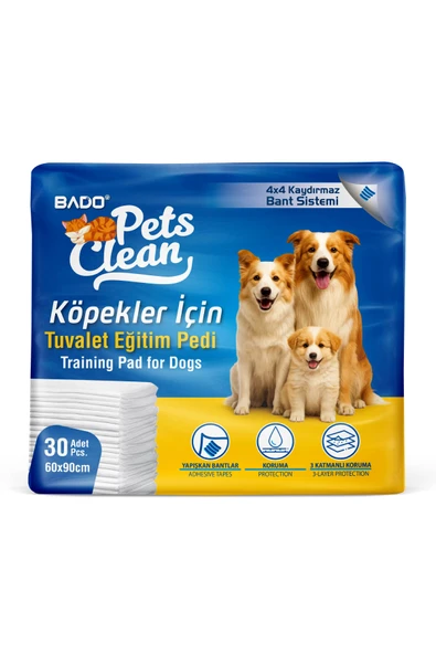Pets Clean Tuvalet Eğitim Çiş Pedi 30Lu ürün görseli 1