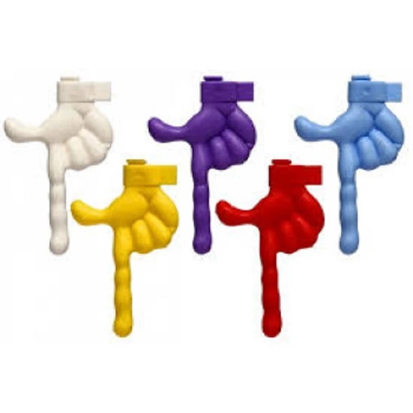 El Tünek Renkli Plastik Tünek ürün görseli 1