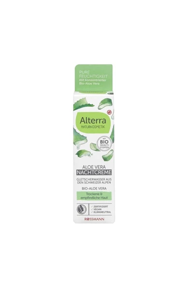 Su Bazlı Üzüm & Beyaz Çay İçerikli Vegan Gece Kremi 50 ml 4305615304311 ürün görseli 1