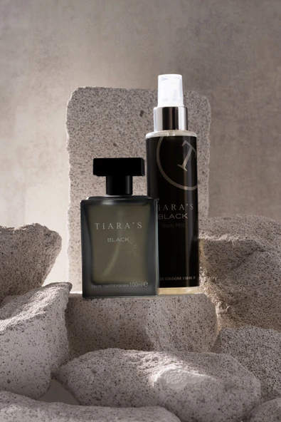 Tıaras Black Edt 100 Ml & Edc For Men 150 Ml ürün görseli 1