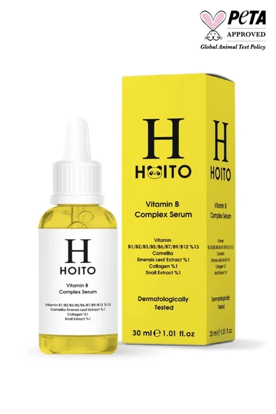 Vitamin B Complex Serum 30ml - Bariyer Güçlendirici ve Yenileyici Cilt Bakım Serumu ürün görseli 1