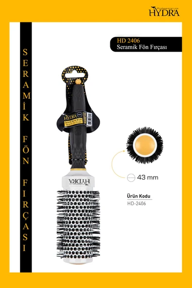 Seramik Fön Fırçası Hd-2406 ürün görseli 1