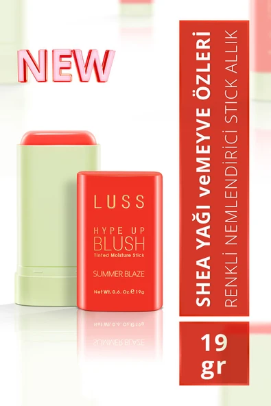 Hype Up Blush Stıck Allık Summer Blaze ürün görseli 1