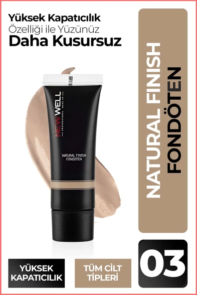 Naturel Finish Fondöten No 03 ürün görseli 1
