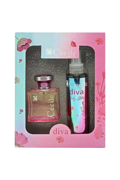 Diva Edt 100 ml Kadın Parfüm + Body Mist Deodorant 150 ml Set 10329924-0 ürün görseli 1