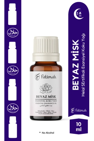 Beyaz Misk Esansiyel Koku Yağı Buhurdanlık Yağı Uçucu Yağ Difüzör Yağı Esans Ortam Kokusu Aroma Yağı ürün görseli 1
