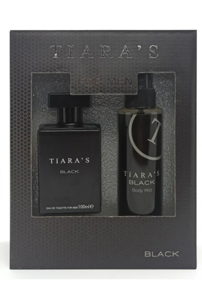 Tıaras Black Edt 100 Ml & Edc For Men 150 Ml - Resim 2