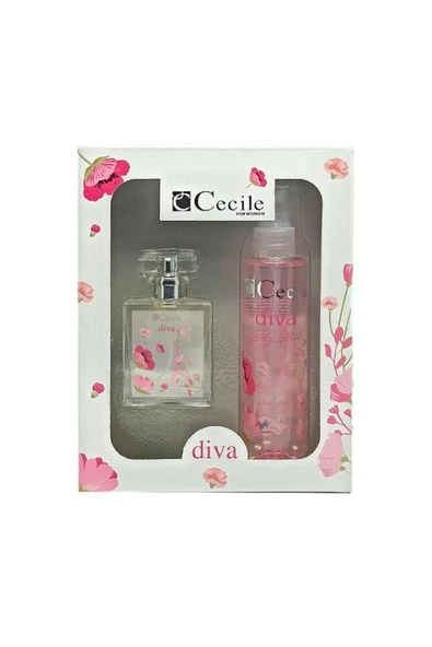 Diva Edt 50 ml Body Mist 150 ml - Çok Kalıcı,fark Yaratan Kadın Parfüm Seti ürün görseli 1