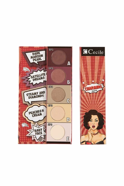 Eyeshadow Palette Far Paleti Ep3 ürün görseli 1