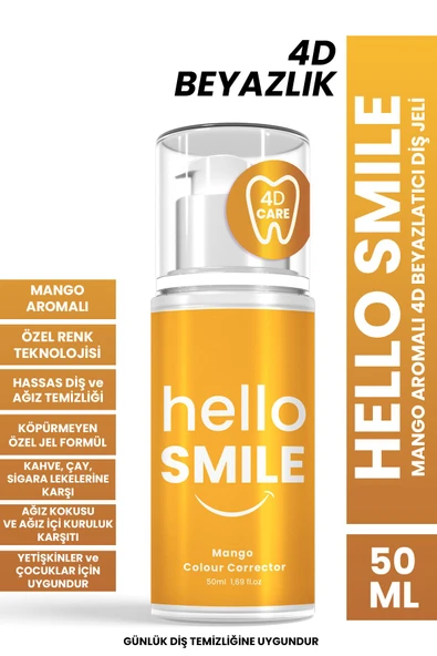 Mango Aromalı 4d Beyazlatıcı Diş Jeli ürün görseli 1