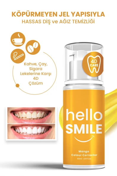 Mango Aromalı 4d Beyazlatıcı Diş Jeli - Resim 2