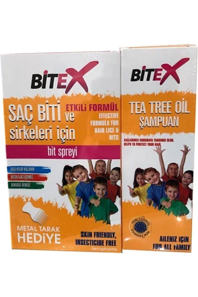 Bit Spreyi 100 ml Çay Ağacı Şampuan 150 ml Hediyeli 8699956000930 ürün görseli 1