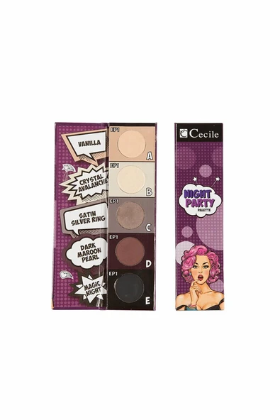 Eyeshadow Palette Far Paleti Ep01 - Resim 2